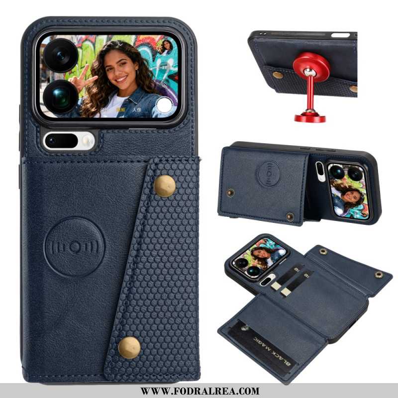 Skal Xiaomi 17 Pro Max Korthållare Med Lädereffekt