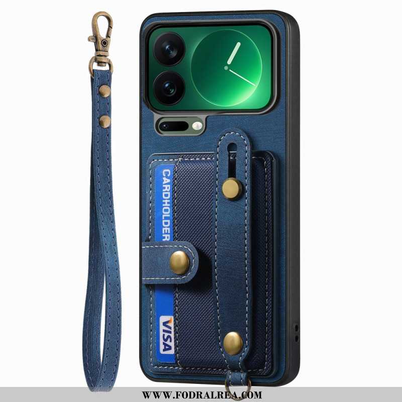 Skal Xiaomi 17 Pro Telefonfodral Kortfack Och Rem