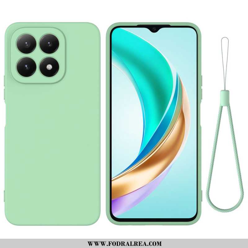 Skal Xiaomi 17 Telefonfodral Flytande Silikon Med Rem