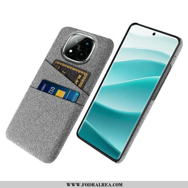 Skal Xiaomi Redmi Note 14 Pro Plus 5g Korthållare I Tyg