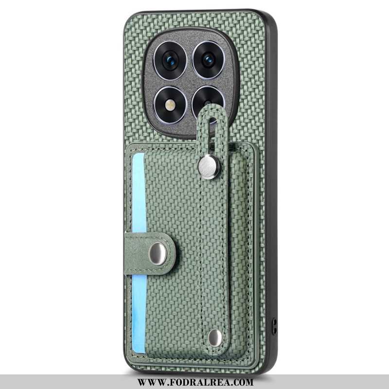 Skal Xiaomi Redmi Note 14 Pro Plus 5g Med Korthållare Och Manuell Rem