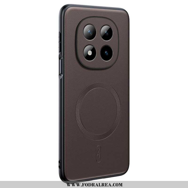 Skal Xiaomi Redmi Note 15 Pro Plus 5g Magnetisk Lädereffekt