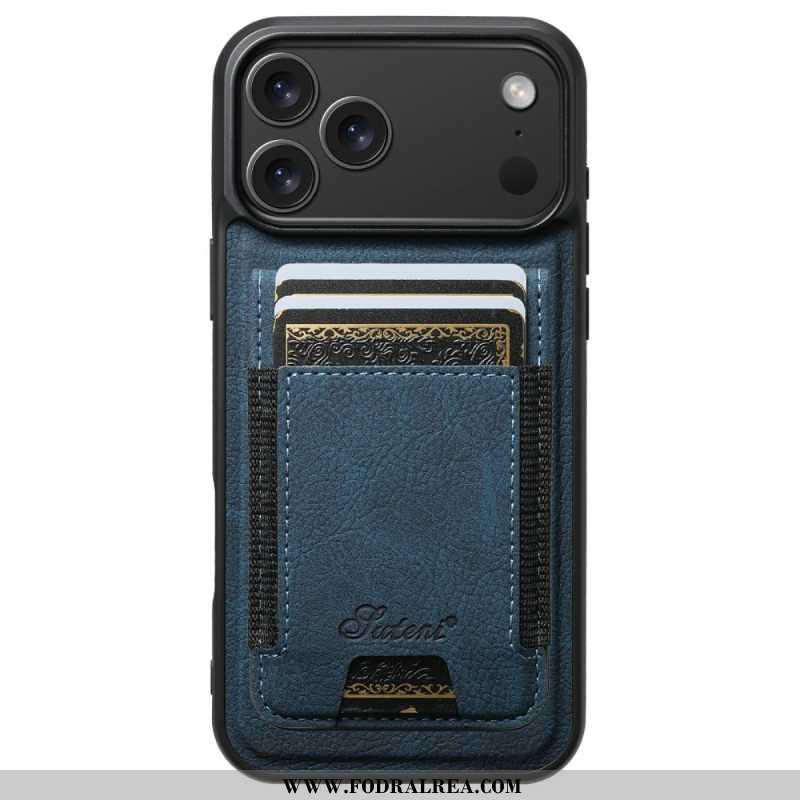 Skal iPhone 17 Pro Magsafe 2-i-1-avtagbar Korthållare