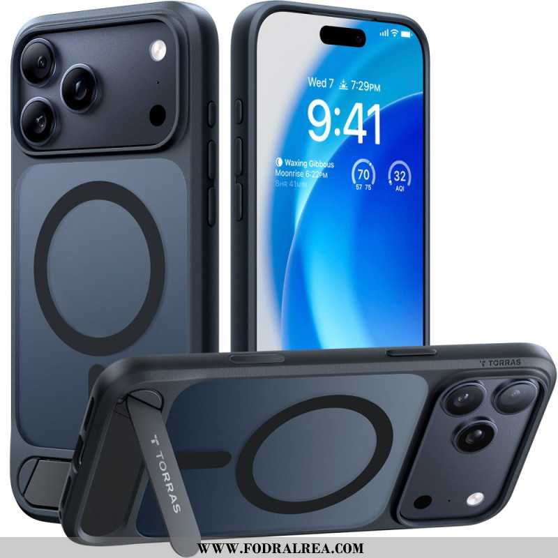 Skal iPhone 17 Pro Max Magsafe Premium-design Med Integrerat Stativ