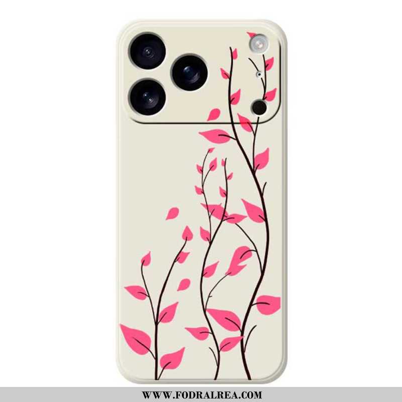 Skal iPhone 17 Pro Max Telefonfodral Löv