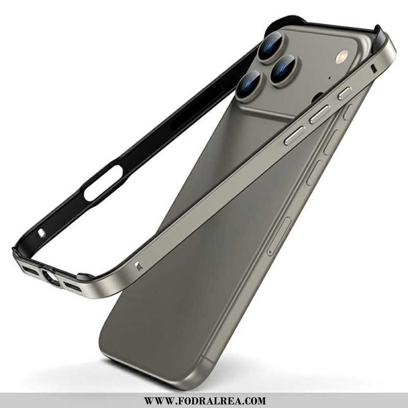Skal iPhone 17 Pro Metallstötfångare