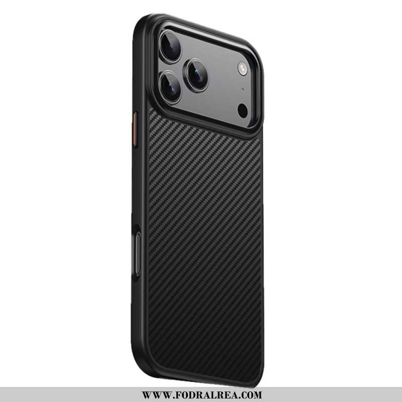 Skal iPhone 17 Pro Telefonfodral Magsafe-kompatibel Ultratunn Kolfiber