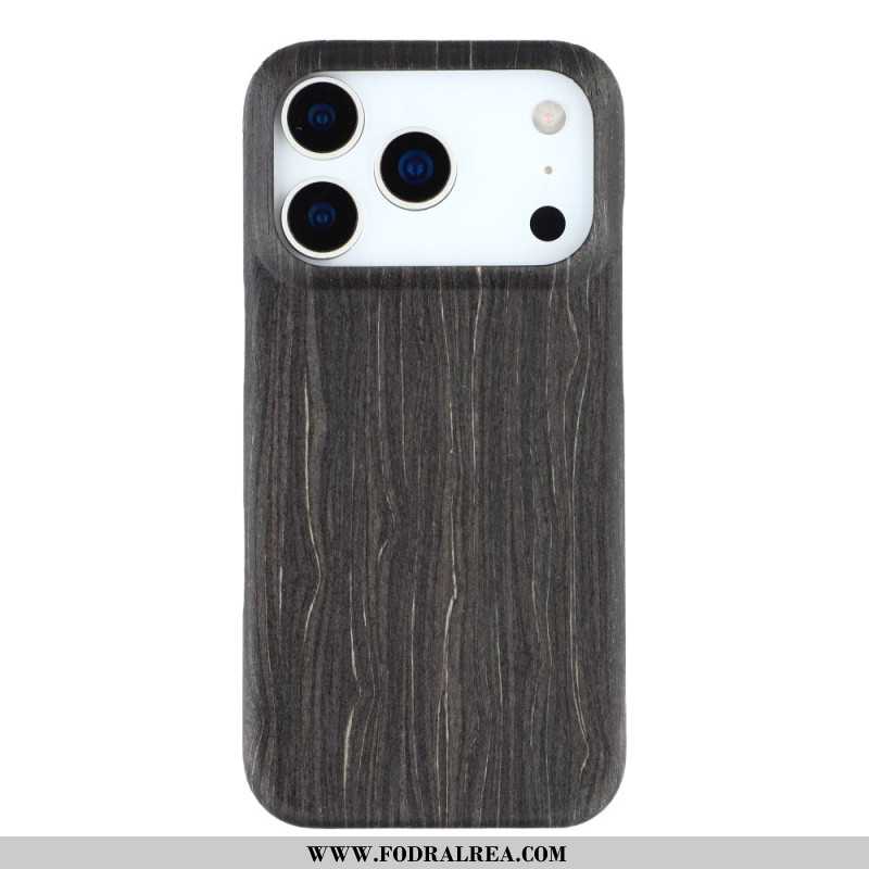 Skal iPhone 17 Pro Telefonfodral Naturträ