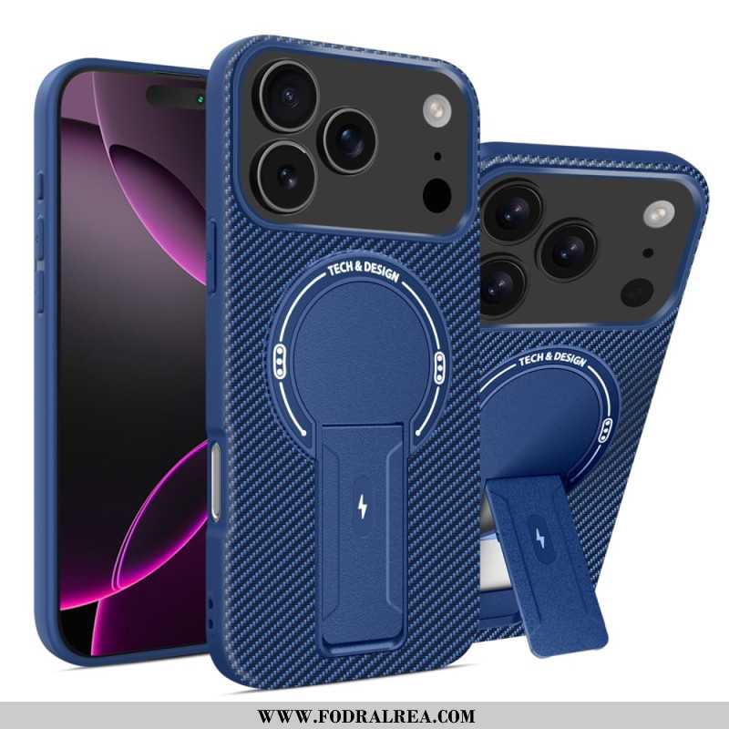 Skal iPhone 17 Pro Telefonfodral Robust Med Stativ