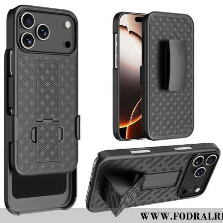 Skal iPhone 17 Pro Telefonfodral Skjutbar Med Stativ Och Klämma