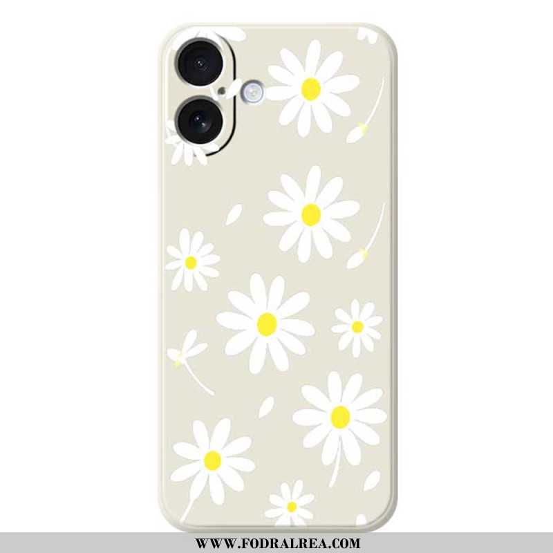 Skal iPhone 17 Telefonfodral Flytande Silikonprästkragar