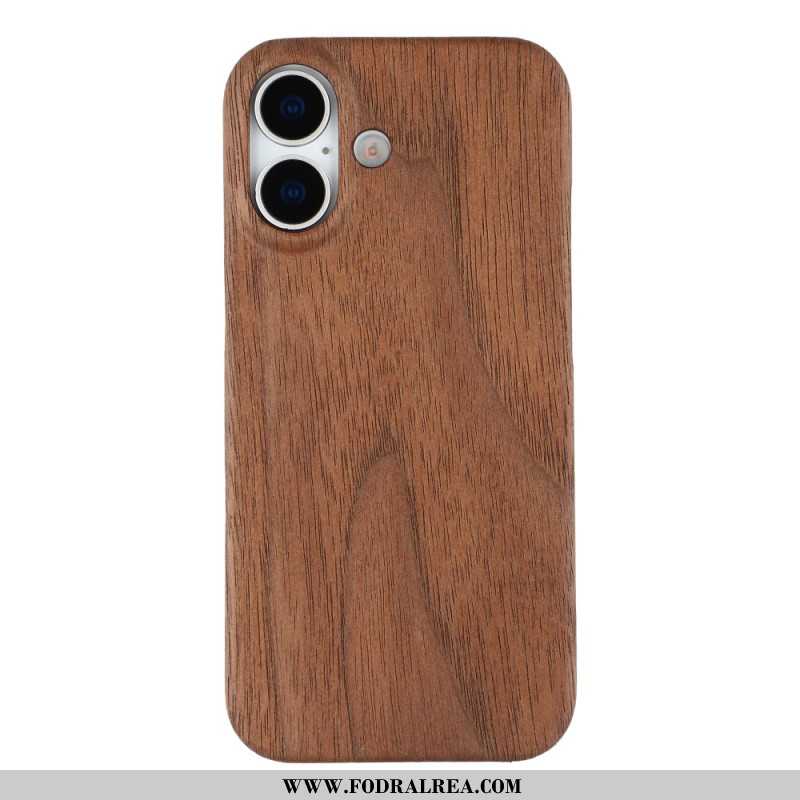 Skal iPhone 17 Telefonfodral Naturligt Trä