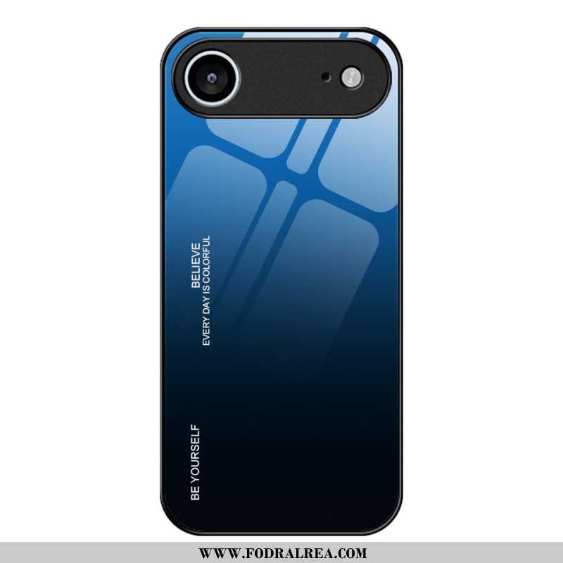 Skal iPhone Air Be Yourself Härdat Glas