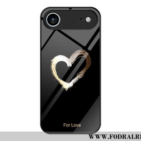 Skal iPhone Air Love Tempered Glass