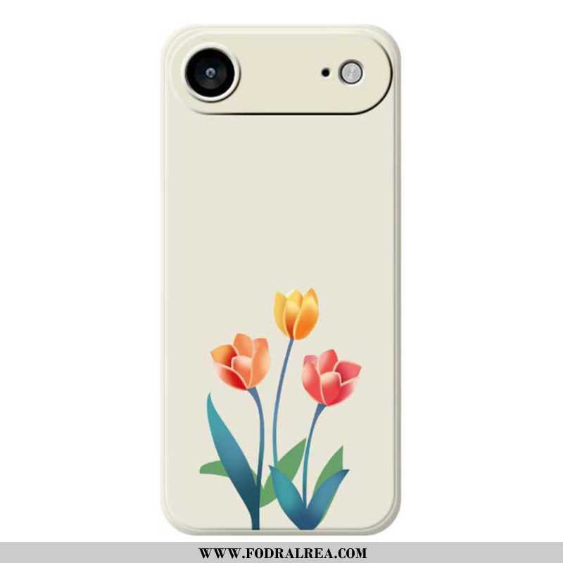 Skal iPhone Air Telefonfodral Färgglada Tulpaner