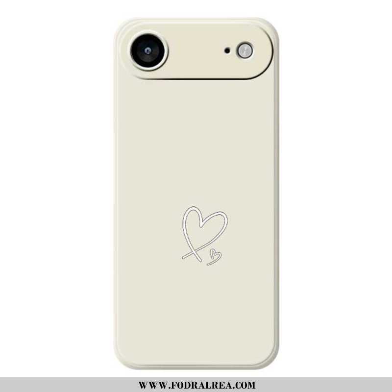 Skal iPhone Air Telefonfodral Hjärta