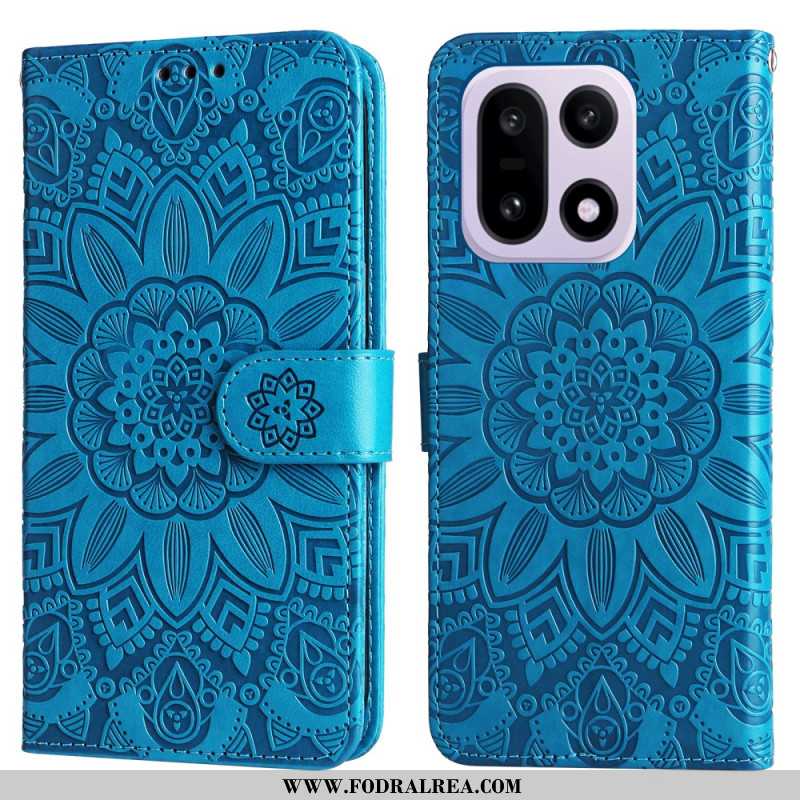 Skyddsfodral Oneplus 15 Solrosmönster