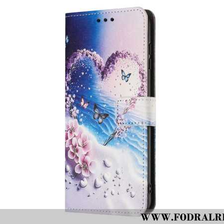 Skyddsfodral Samsung Galaxy A17 4g / 5g Hjärtfjäril