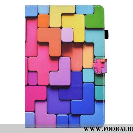 Skyddsfodral Samsung Galaxy Tab S11 Färgade Rutor