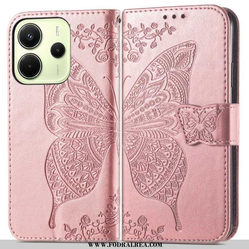 Skyddsfodral Xiaomi Redmi Note 14 4g Barock Fjäril