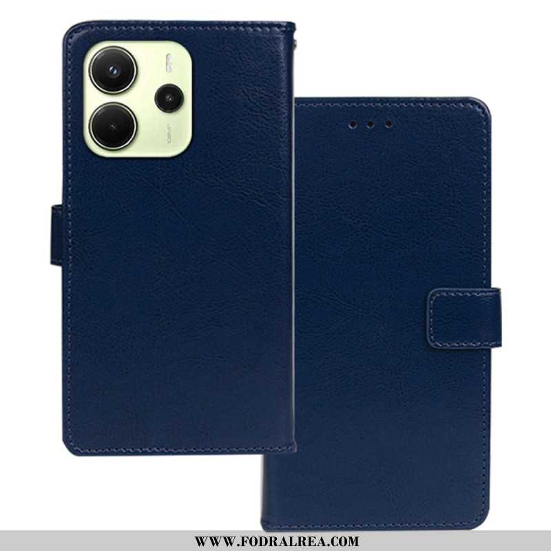 Skyddsfodral Xiaomi Redmi Note 14 4g Konstläder Idewei