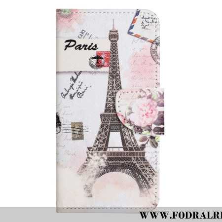 Skyddsfodral Xiaomi Redmi Note 15 Pro Plus 5g Eiffeltornets Vintagemotiv