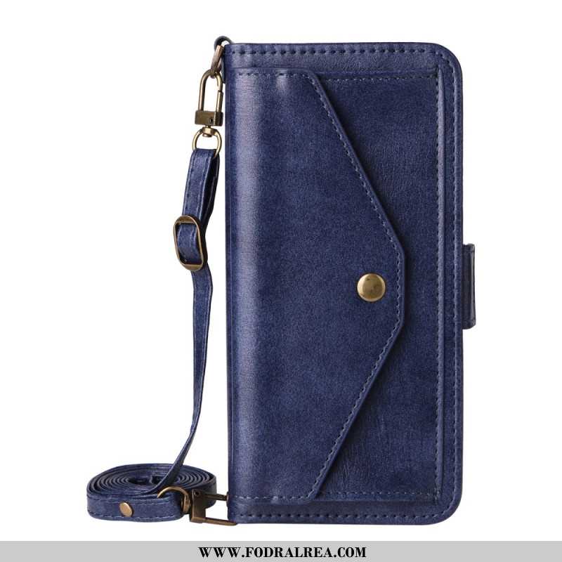 Skyddsfodral iPhone Air Vintage Design Med Axelrem