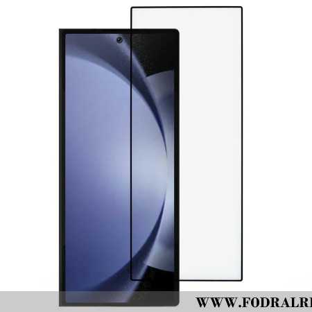 Skärmskydd I Härdat Glas För Samsung Galaxy Z Fold 7 5g (svart Kant)