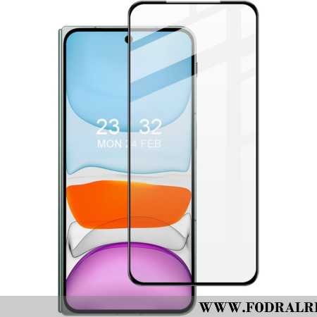 Skärmskydd I Härdat Glas Med Svarta Kanter För Oneplus Open/oppo Find N3