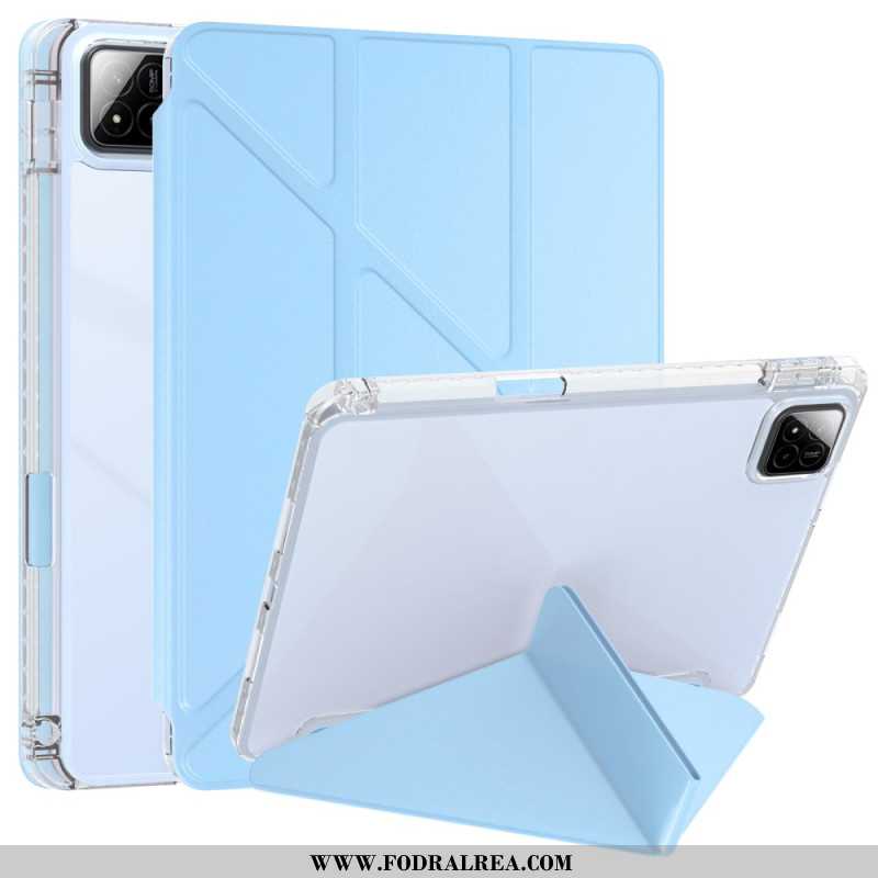 Xiaomi Pad 7 / 7 Pro Konstläder Med Origami-fodral